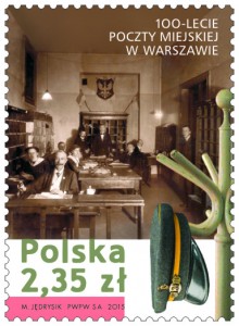 100-lecie Poczty miejskiej w Warszawie