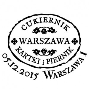 datownik okolicznościowy 05.12.2015 Warszawa