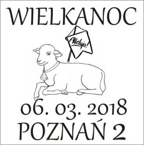 datownik okolicznościowy Alleluja 06.03.2018 Poznań