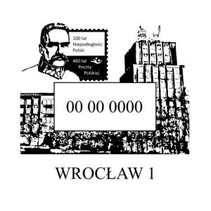 datownik stały ozdobny ze zmienną datą od 01.06.2018 Wrocław