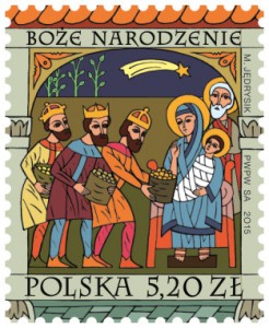 Boże Narodzenie Poczta Polska (6) znaczek