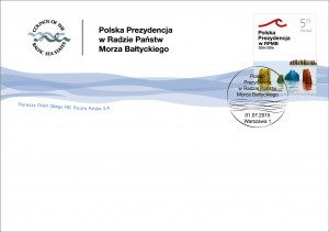 polska prezydencja bałtyk koperta poczta polska