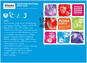 Światowa Wystaawa EXPO 2015 Poczta Polska