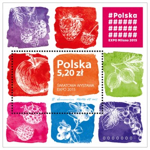 Światowa Wystawa EXPO 2015 znaczki Poczta Polska
