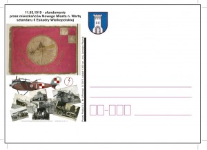 11.05.1919 - ufundowanie przez mieszkańców Nowego Miasta n. Wartą sztandaru II Eskadry Wielkopolskiej arta