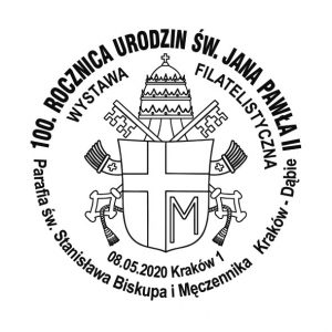Kasownik Jan Paweł II - 100-rocznica CDR 11 po zmianach - krzyw