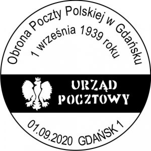 Datownik okolicznościowy 01.09.2020 Gdańsk 1