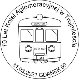 Datownik okolicznościowy 31.03.2021 Gdańsk 50
