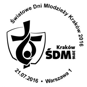datownik ŚDM Warszawa 1