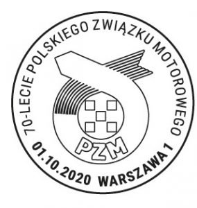 datownik okolicznościowy 01.10.2020 Warszawa