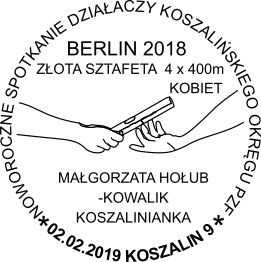 datownik okolicznościowy 02.02.2019 Szczecin