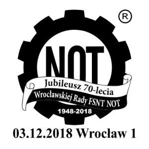 datownik okolicznościowy 03.12.2018 Wrocław