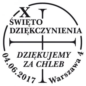 datownik okolicznościowy 04.06.2017 Warszawa