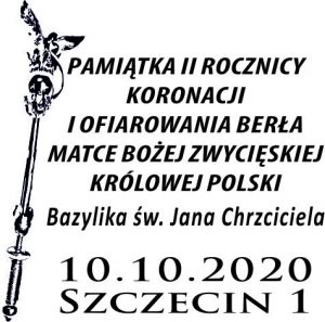 datownik okolicznościowy 10.10.2020 Szczecin