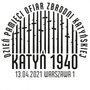 datownik okolicznościowy 13.04.2021 Warszawa