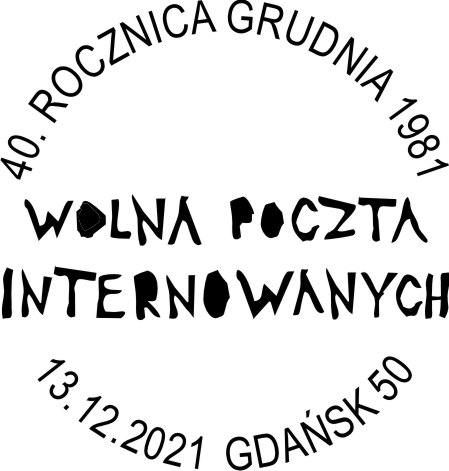 datownik okolicznościowy 13.12.2021 Gdańsk