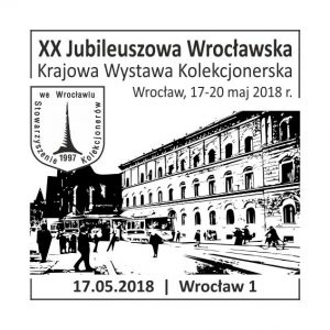 datownik okolicznościowy 17.05.2018 Wrocław