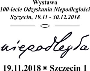 datownik okolicznościowy 19.11.2018 Szczecin