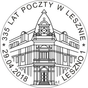 datownik okolicznościowy 29.04.2018 Poznań