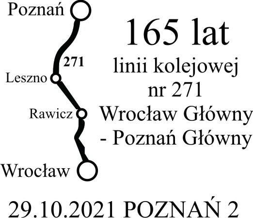 datownik okolicznościowy 29.10.2021 Poznań