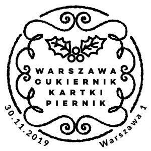 datownik okolicznościowy 30.11.2019 Warszawa