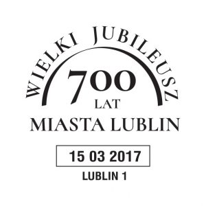 datownik stały ozdobny ze zmienną datą 15.03.2017 Lublin