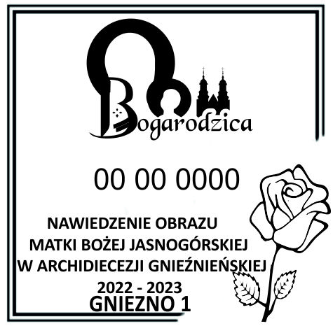 datownik stały ozdobny ze zmienną datą 23.04.2022 Poznań