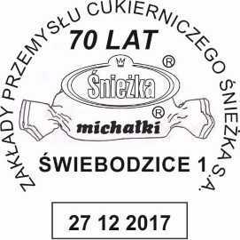 datownik stały ozdobny ze zmienną datą 27.12.2017 Wrocław
