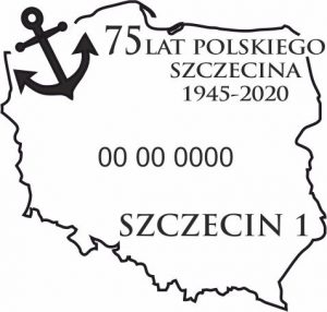 datownik stały ozdobny ze zmienną datą Szczecin od 01.07.2020 do 31.12.2020