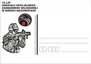 „10 lat Oddziału Specjalnego Żandarmerii Wojskowej w Mińsku Mazowieckim” I