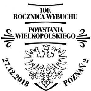 100 rocznica wybuchu Powstania Wielkopolskiego datownik_popr-01