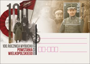 100 rocznica wybuchu Powstania Wielkopolskiego kartka