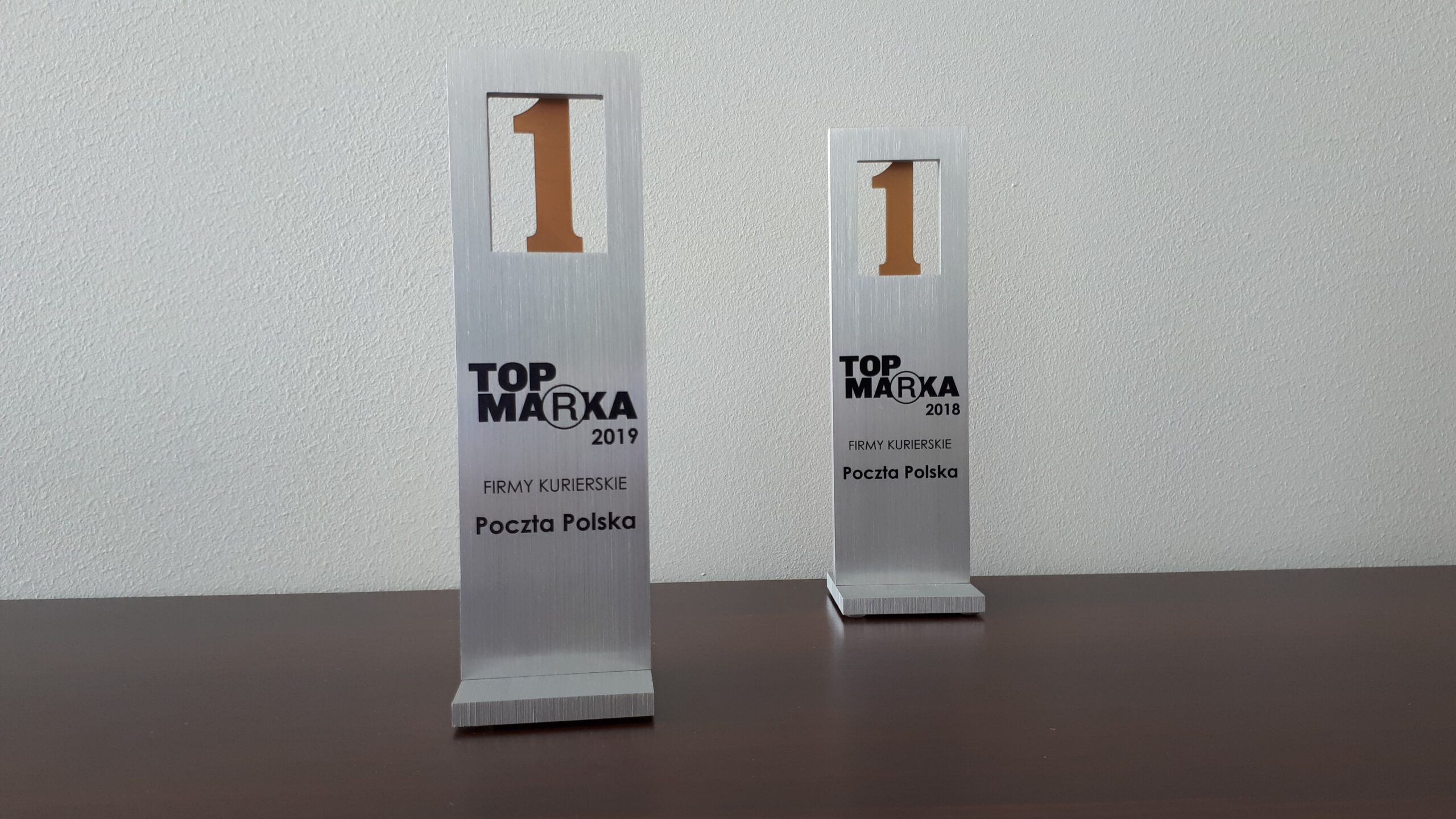  Poczta Polska laureatem prestiżowego konkursu Top Marka 2019 