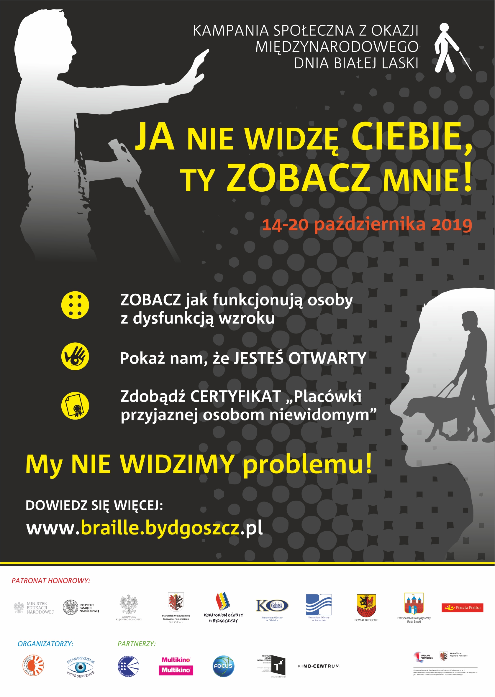  Poczta Polska wspiera akcję – Ja nie widzę Ciebie, Ty zobacz mnie! 