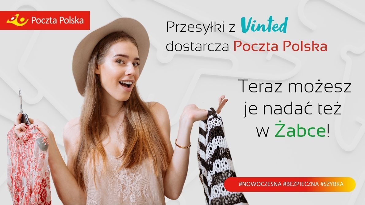  Rozszerzamy współpracę z Vinted.pl. Klienci zyskują możliwość nadania paczki w sklepach Żabka 