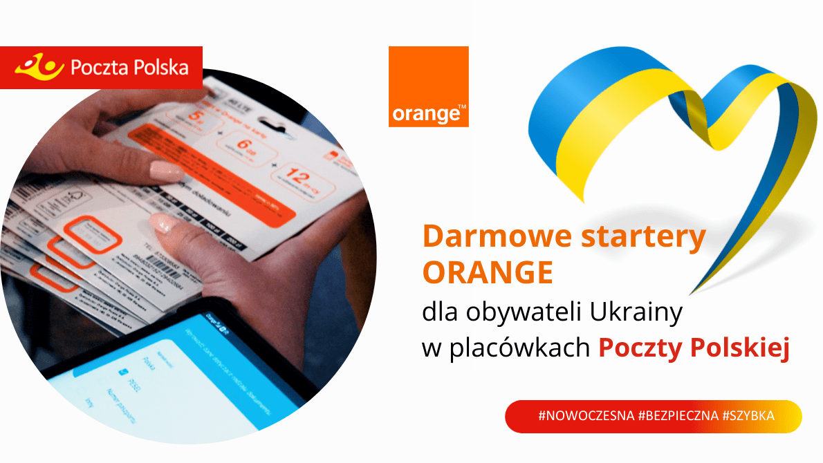  Ponad 100 tys. darmowych starterów od Orange w placówkach pocztowych 