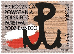  Poczta Polska upamiętniła 80. rocznicę powstania Polskiego Państwa Podziemnego 