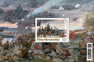  Poczta Polska upamiętnia 100. rocznicę Bitwy Warszawskiej 