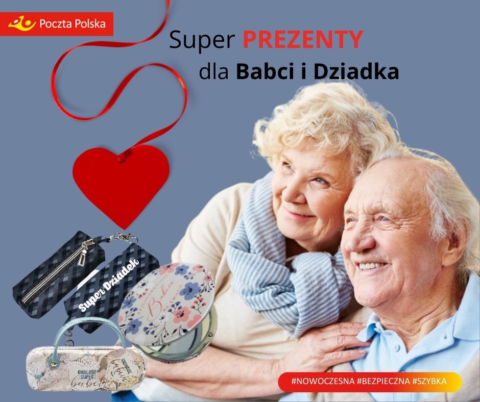  Obdaruj Babcię i Dziadka wyjątkowymi prezentami 