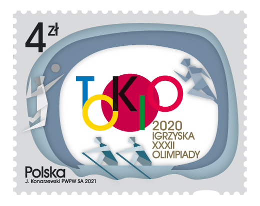  Wyjątkowy znaczek na Igrzyska Olimpijskie 