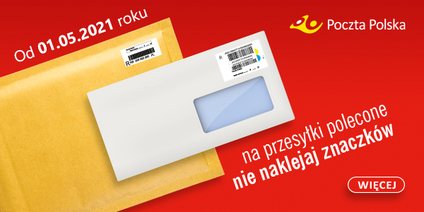  List polecony już wkrótce nadasz bez znaczka 