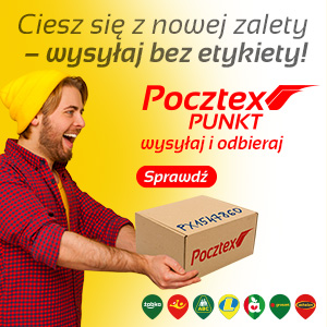  Pocztex: Nadawanie przesyłek bez konieczności wydruku etykiety 