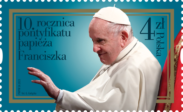  Poczta Polska uczciła pontyfikat papieża Franciszka 