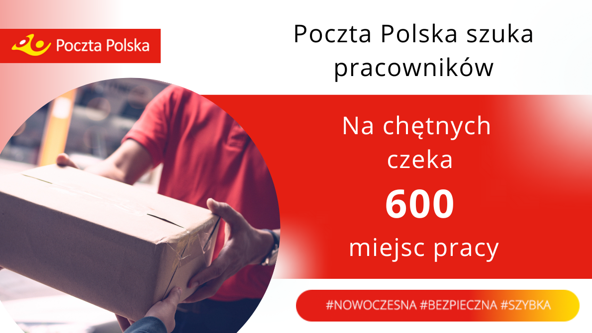  „Sprezentuj sobie pracę”– rusza świąteczna rekrutacja Poczty Polskiej 
