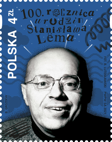  Prezentujemy wyjątkowy znaczek z okazji 100. urodzin Stanisława Lema 