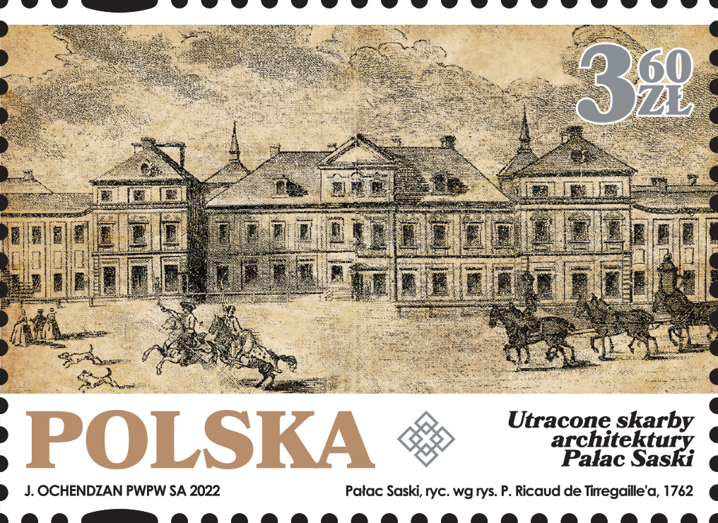  Poczta Polska wydała znaczki „Utracone skarby architektury” 