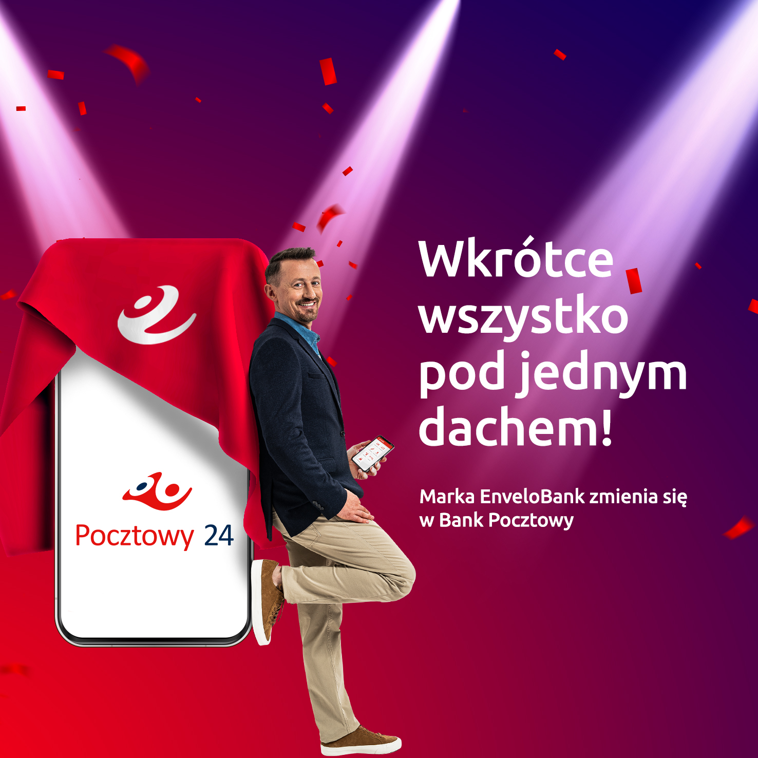  EnveloBank i Bank Pocztowy pod jedną marką 