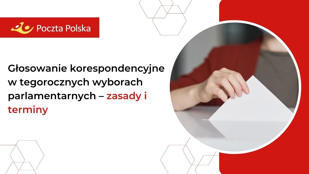  Głosowanie korespondencyjne w tegorocznych wyborach parlamentarnych – zasady i terminy 