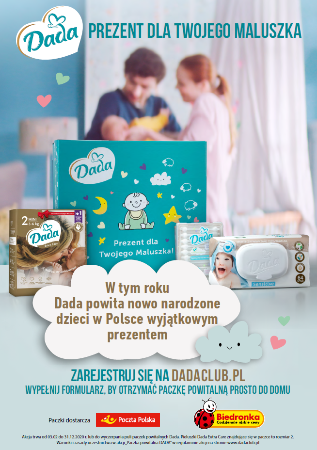 Poczta Polska partnerem logistycznym akcji Biedronki i Dady 