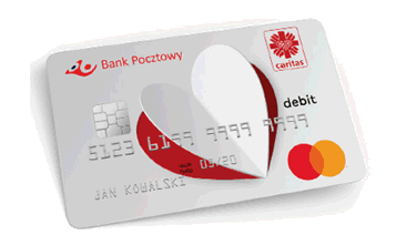  Bank Pocztowy, Mastercard i Caritas wydają wspólną kartę 